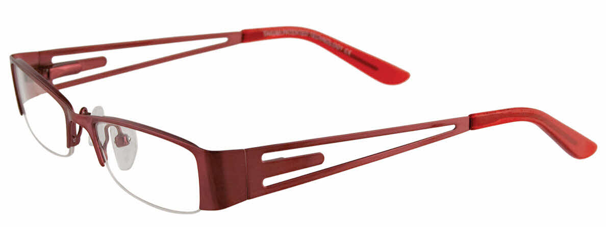  clear lens/satin red