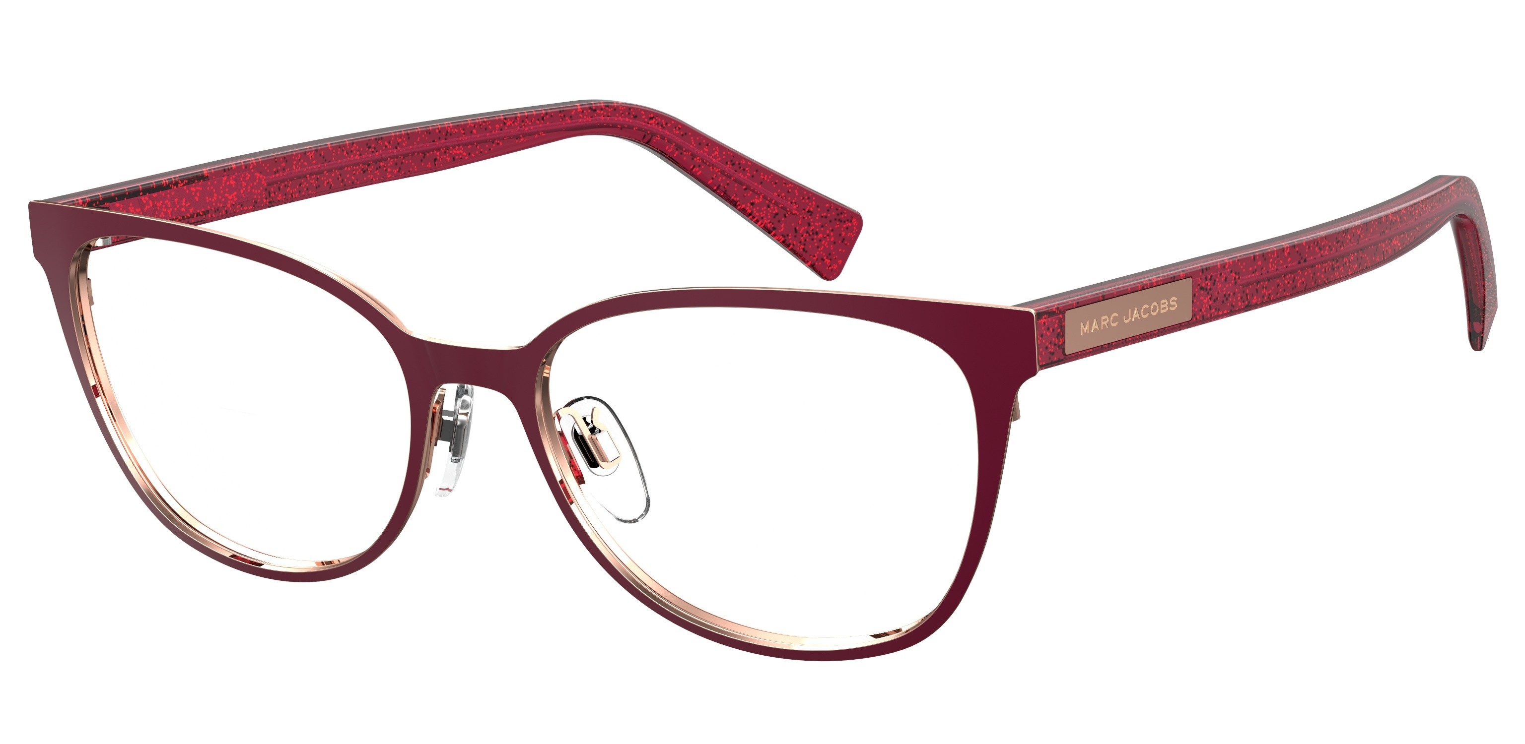  clear/opal burgundy