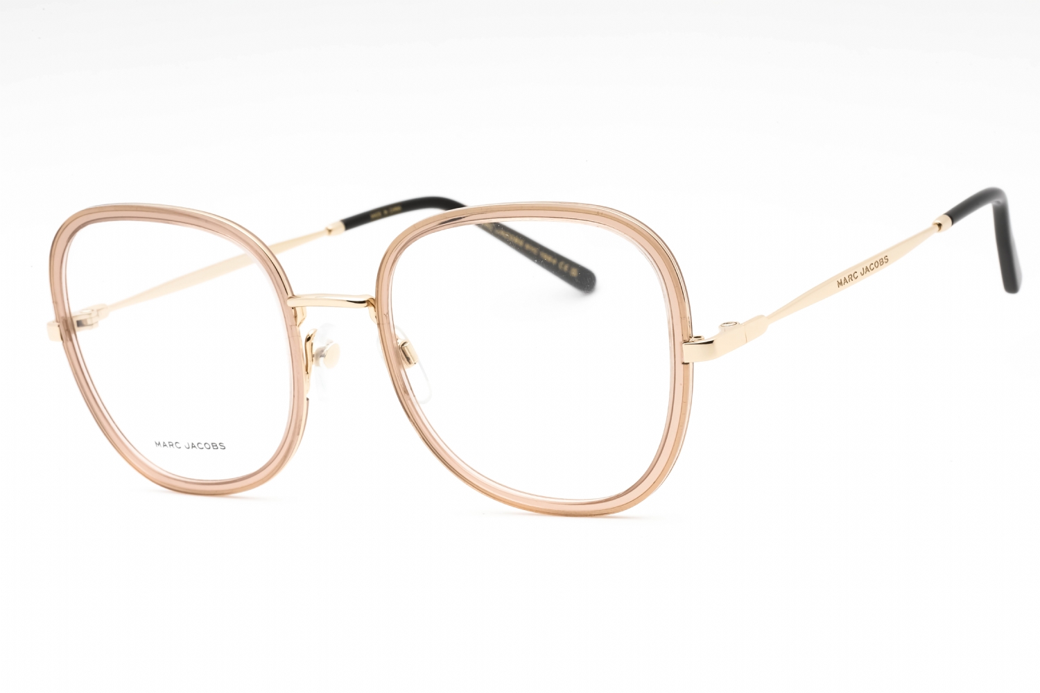  clear demo lens/beige gold