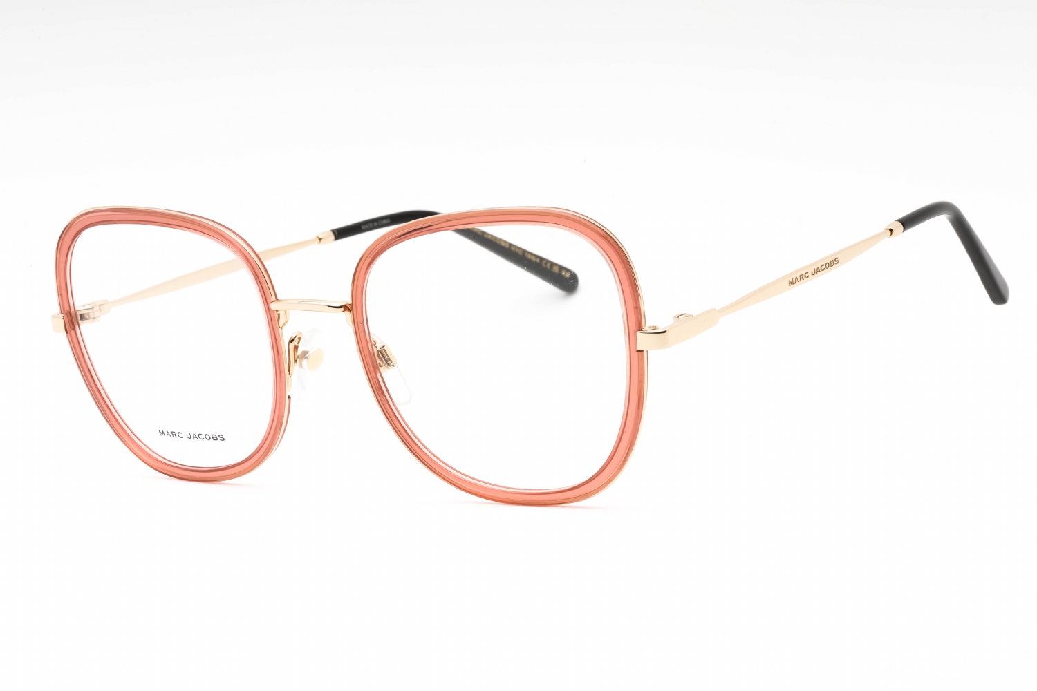  clear demo lens/pink gold