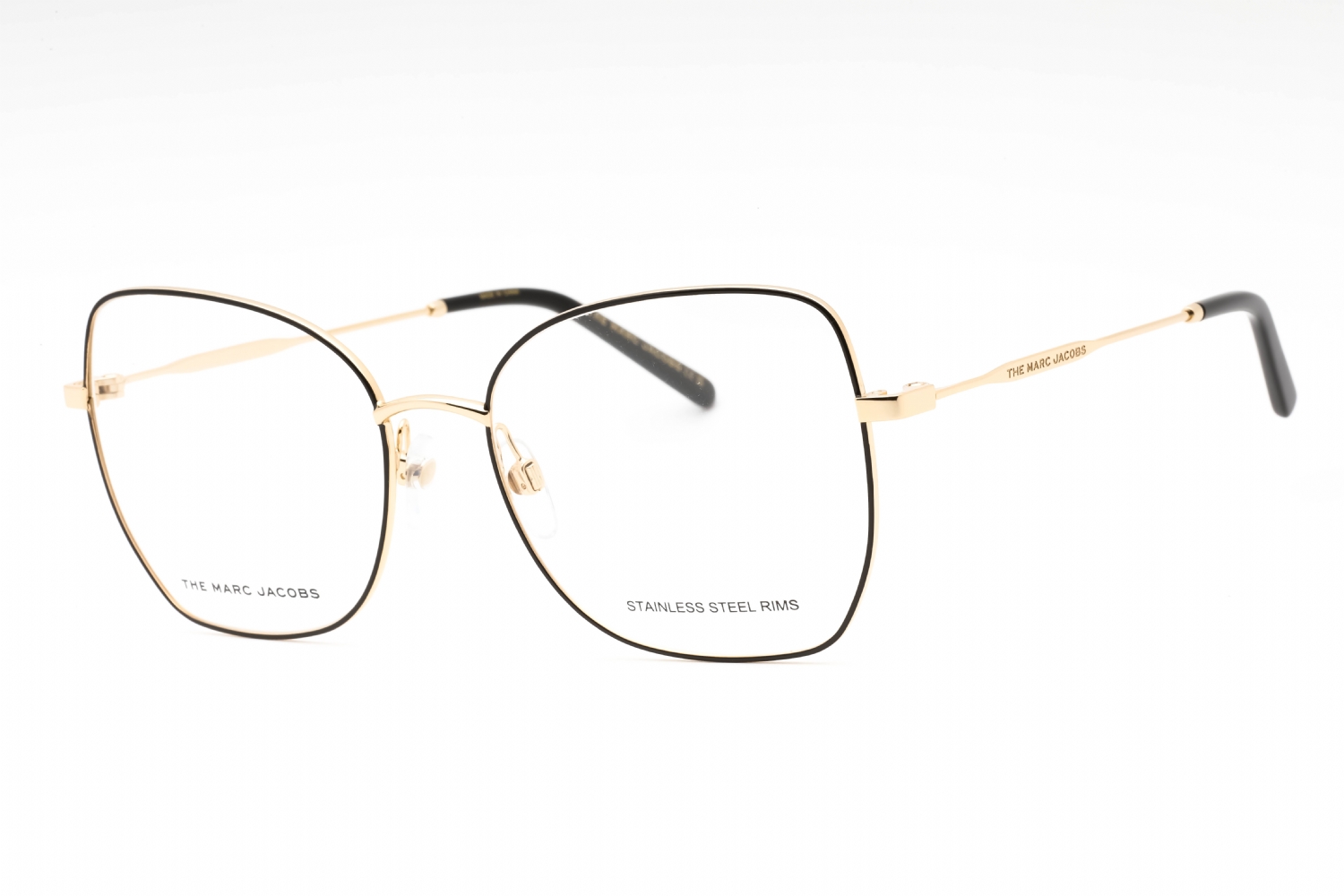  clear demo lens/gold black