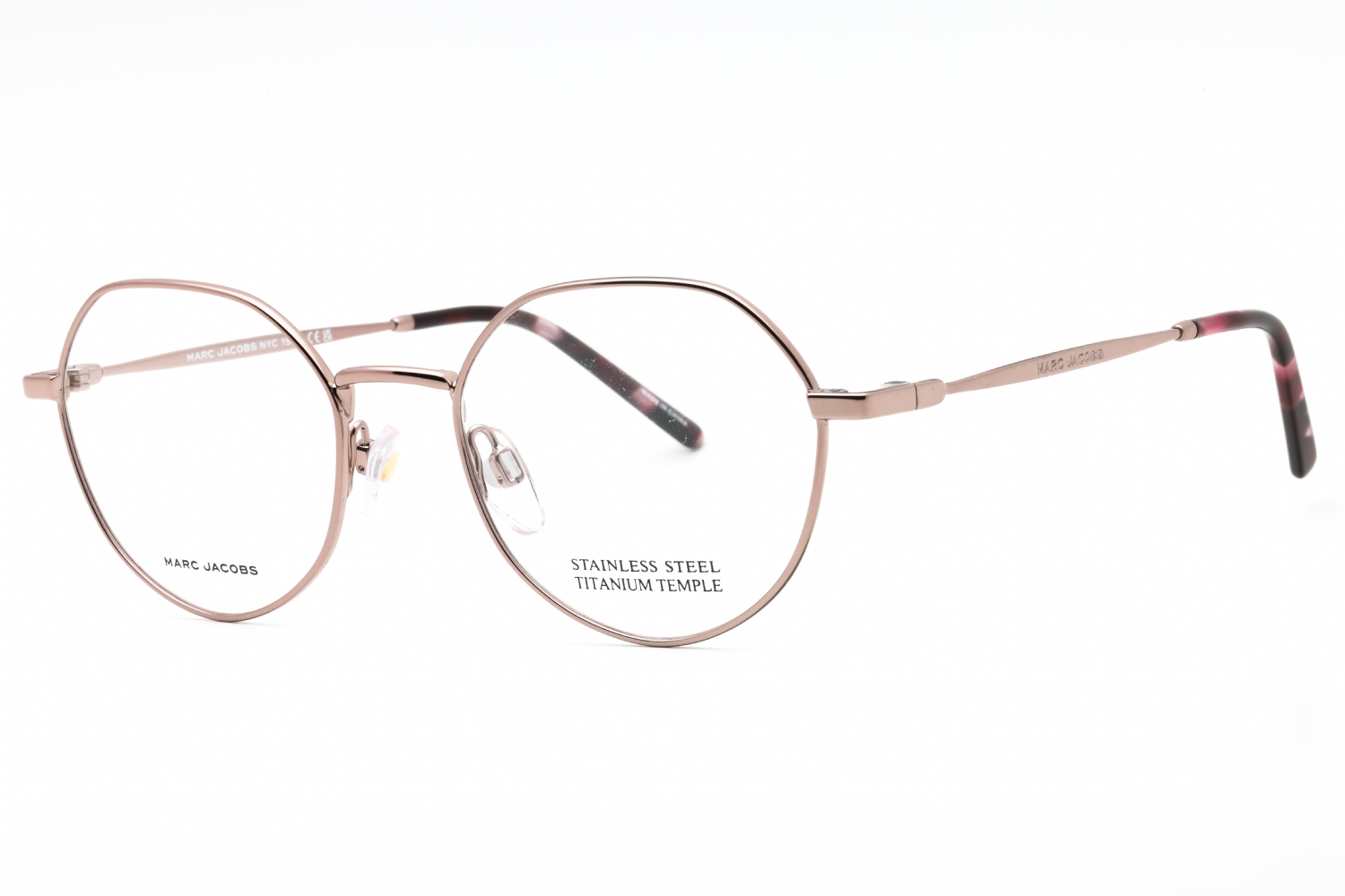  clear demo lens/pink