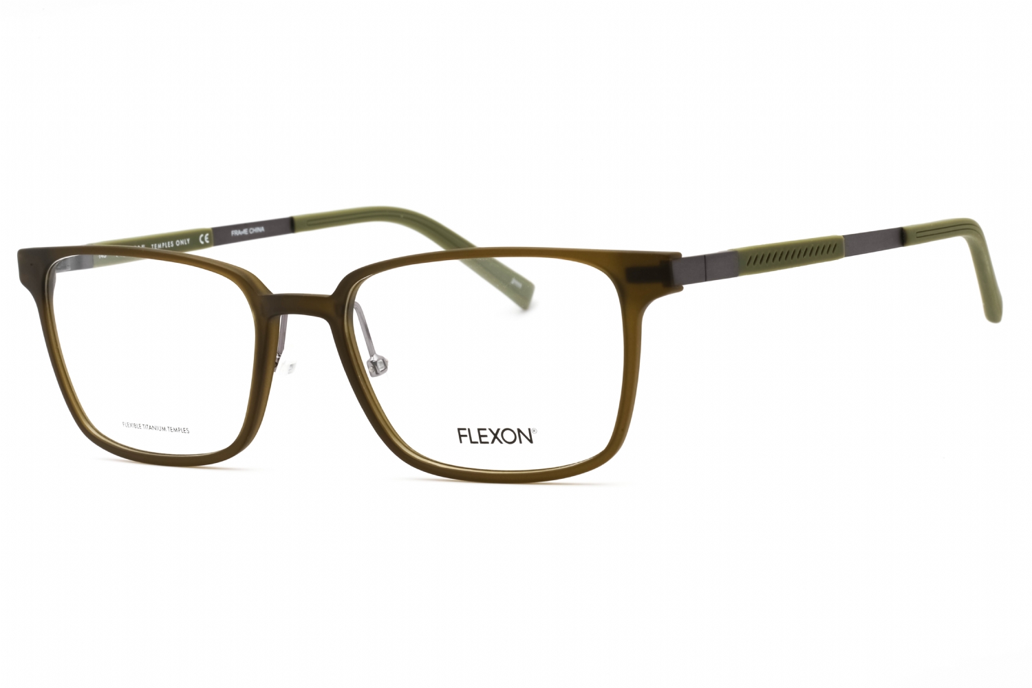  clear demo lens/matte olive crystal