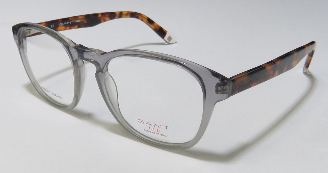  transparent gray / tortoise