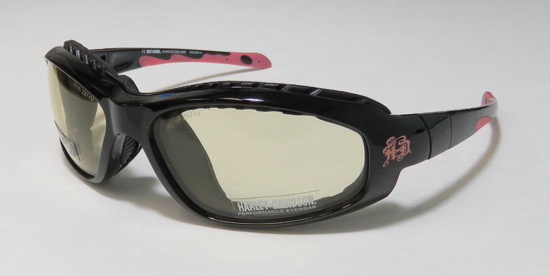  black / pink