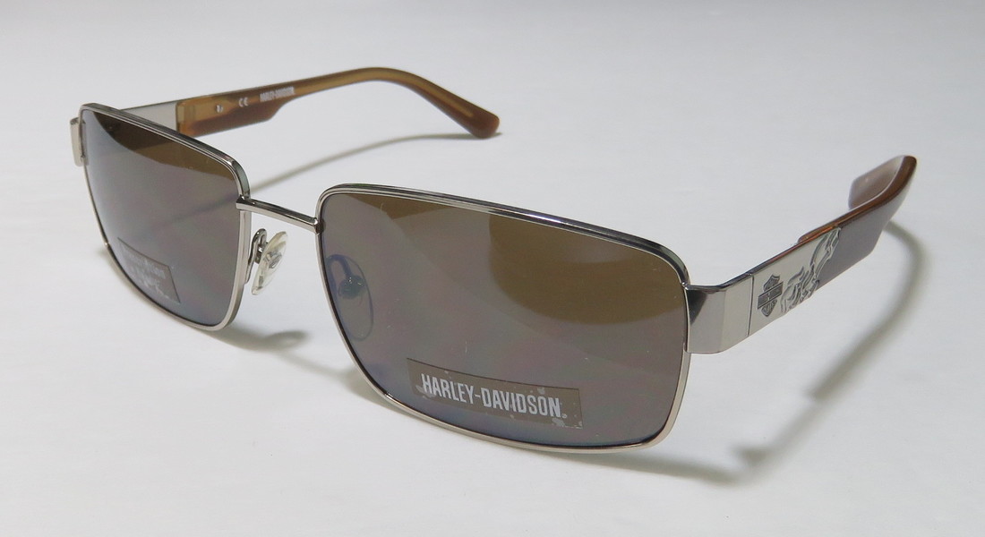  silver / brown