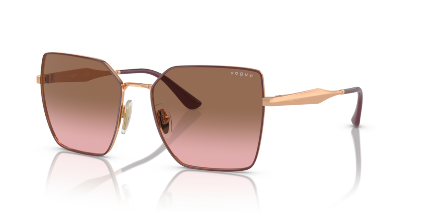  pink gradient brown/top bordeaux/rose gold
