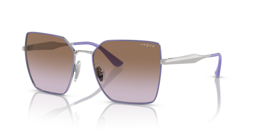  violet gradient brown/top wisteria/silver