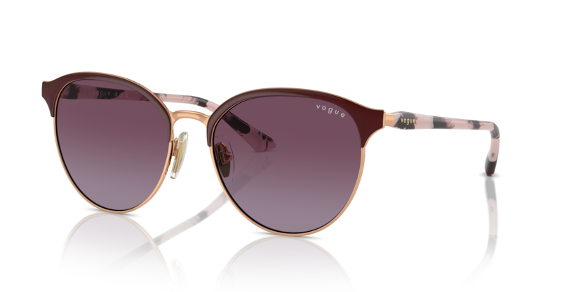  violet gradient/top bordeaux/rose gold
