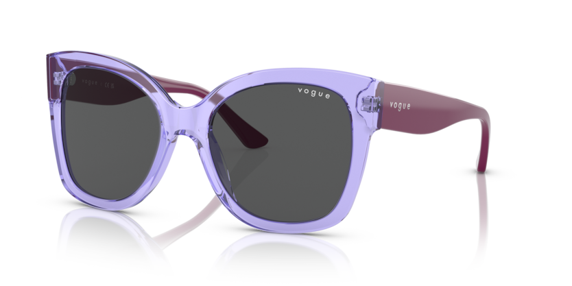  dark grey/transparent lilac