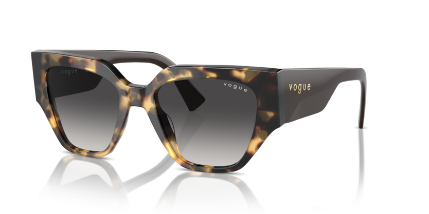  grey gradient black/yellow tortoise