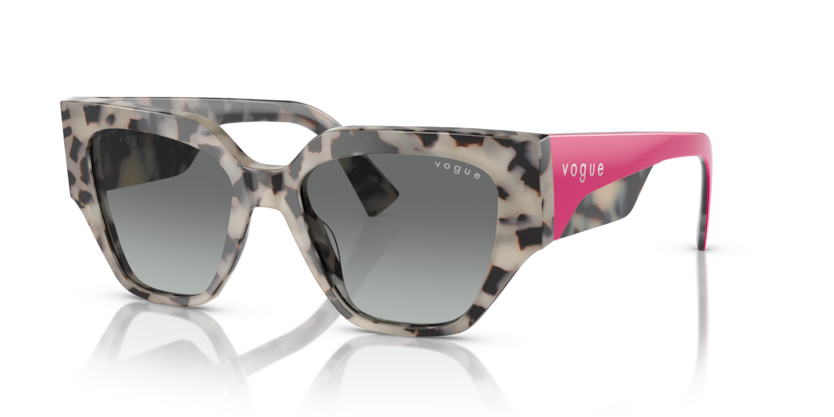  gradient grey/ivory/beige tortoise