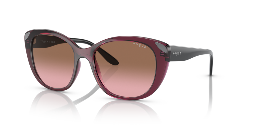  pink gradient brown/transparent cherry
