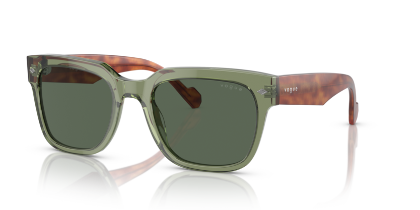  dark green/transparent green