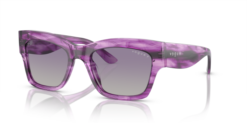  grey gradient violet polarized/purple havana