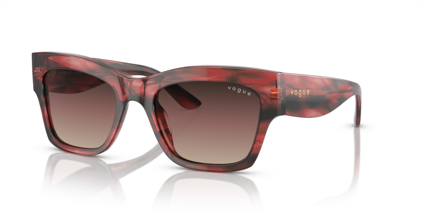  gradient brown/purple/black/red havana