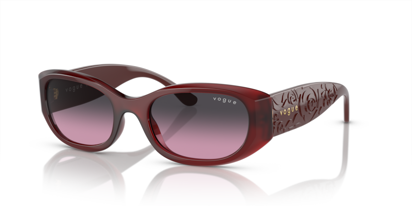  violet gradient grey/opal red