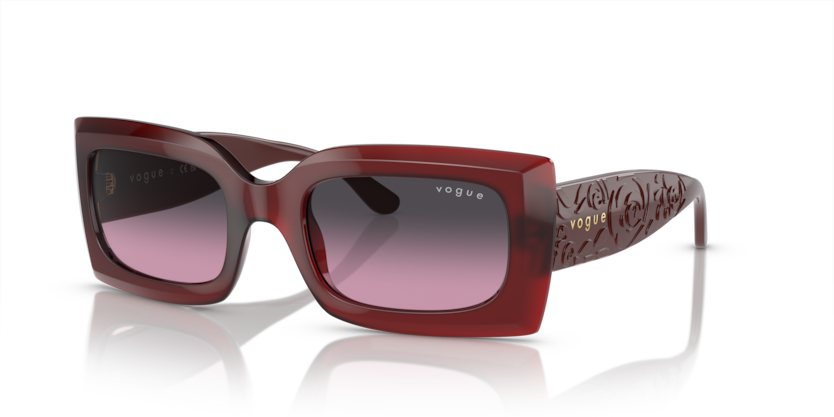  violet gradient grey/opal red