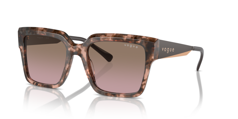  pink gradient brown/rose tortoise