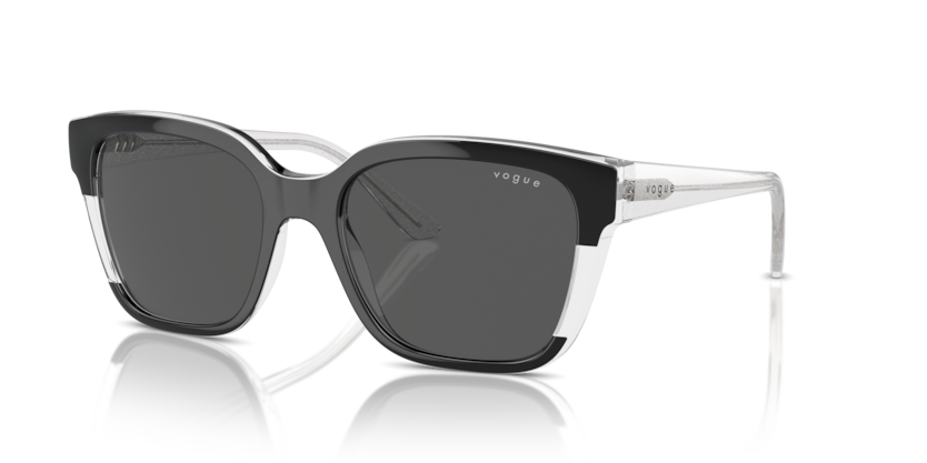  dark grey/top black/transparent