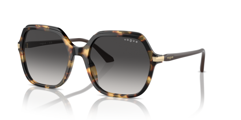  grey gradient black/yellow tortoise