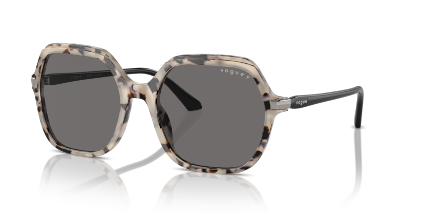  dark grey polarized/ivory tortoise