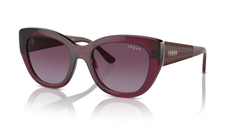  violet gradient/transparent cherry
