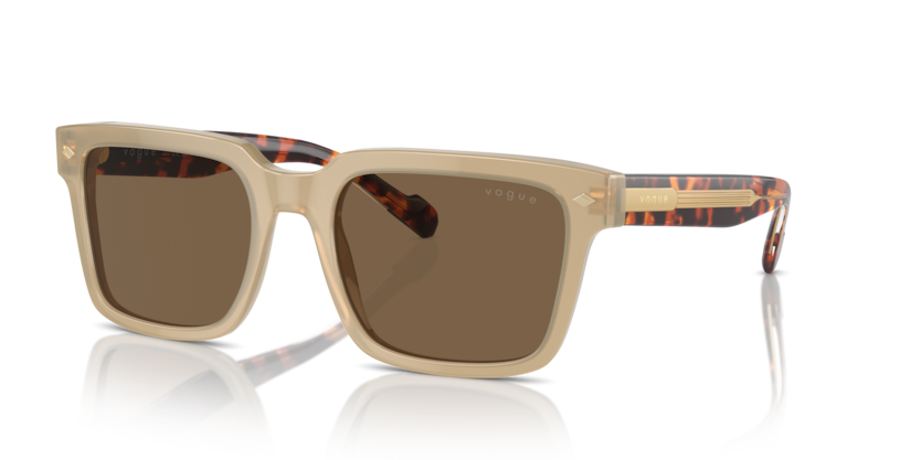  dark brown/opal beige