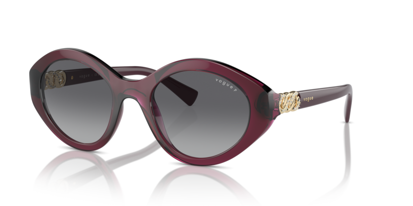  gradient grey polarized/transparent cherry