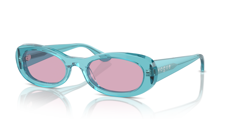  violet/transparent torquoise