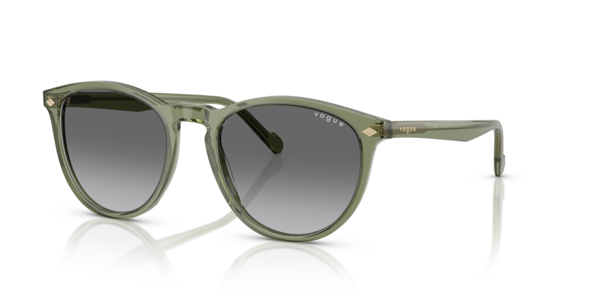 gradient grey/transparent green
