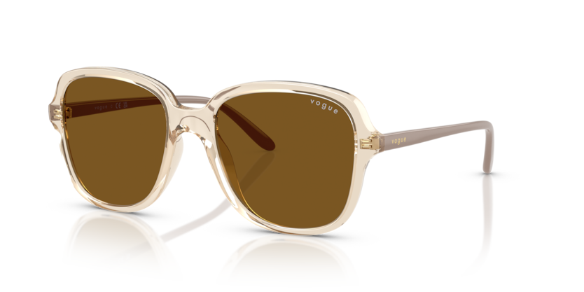  dark brown polar/transparent caramel