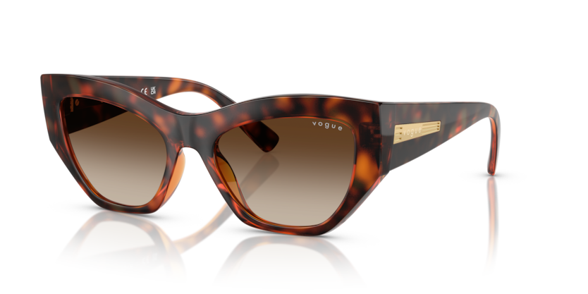  gradient dark brown/dark havana