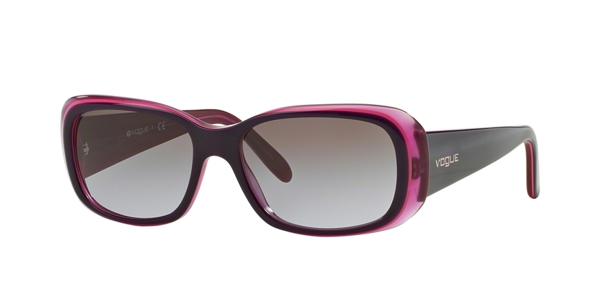  viola sfumato marrone/dark violetopal pink