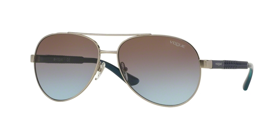  azure grad pink grad brown/brushed silver