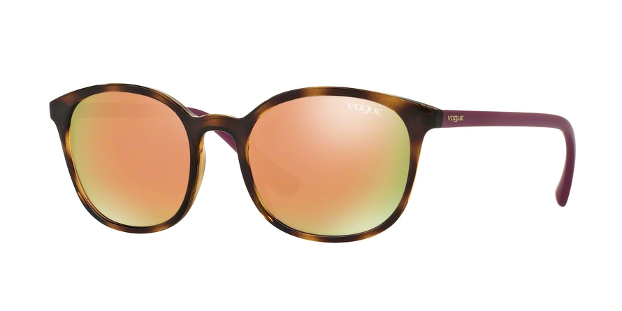  grey mirror rose gold/dark havana