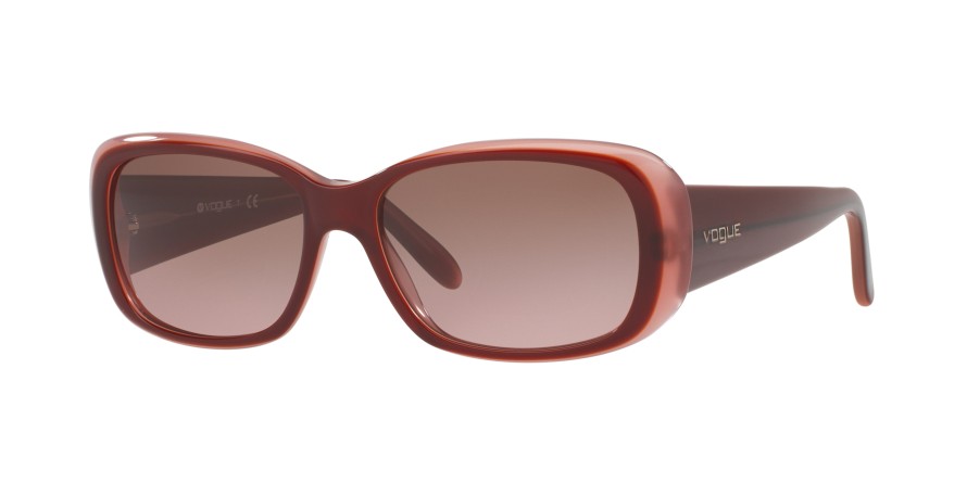  violet gradient brown/top bordeauxopal pink