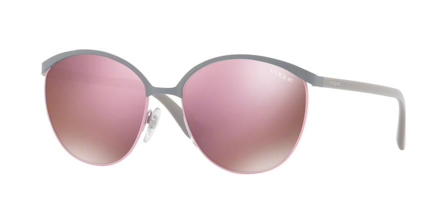  grey mirror rose gold/pastel grey
