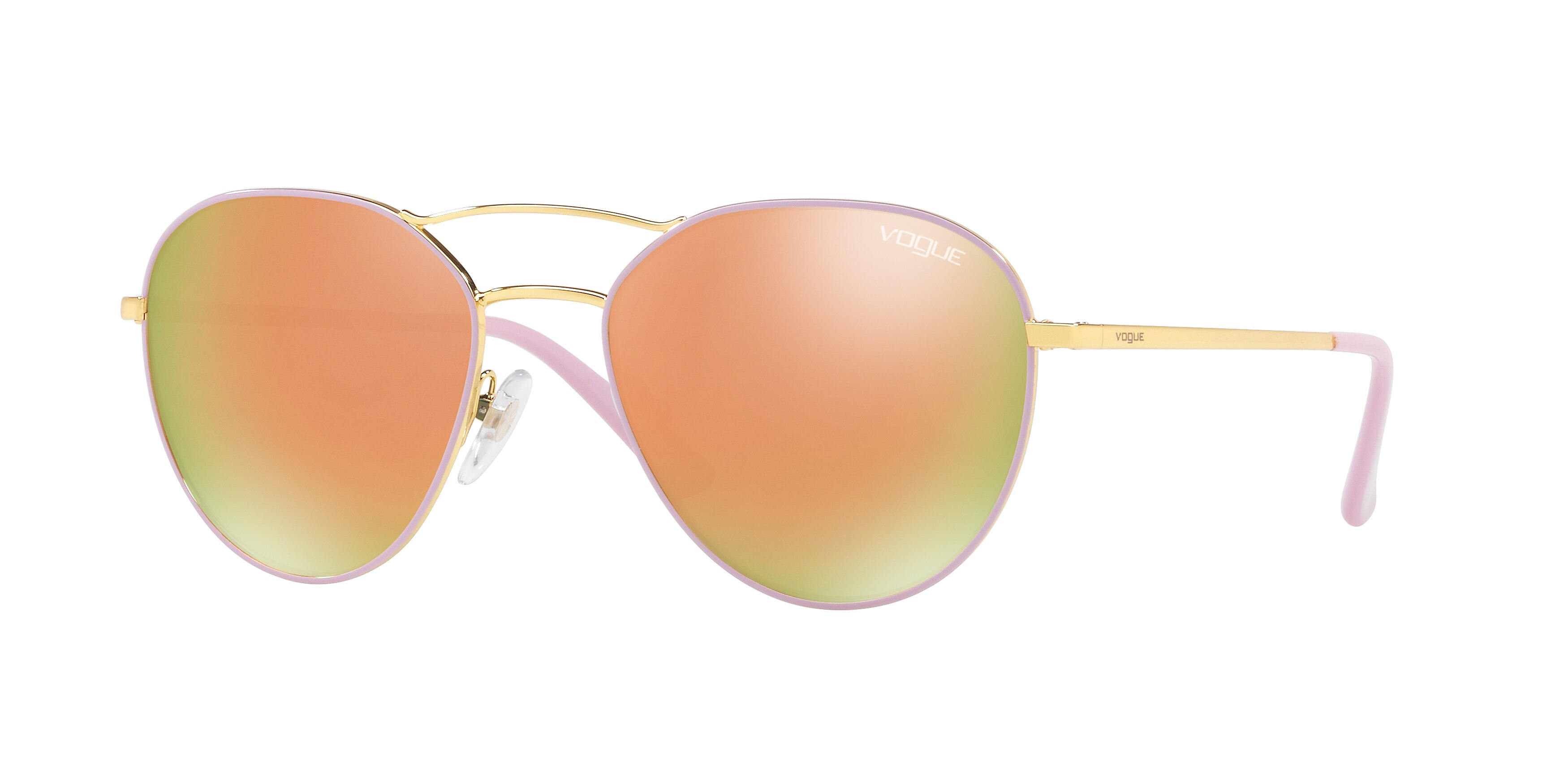 grey mirror rose gold/gold/pink