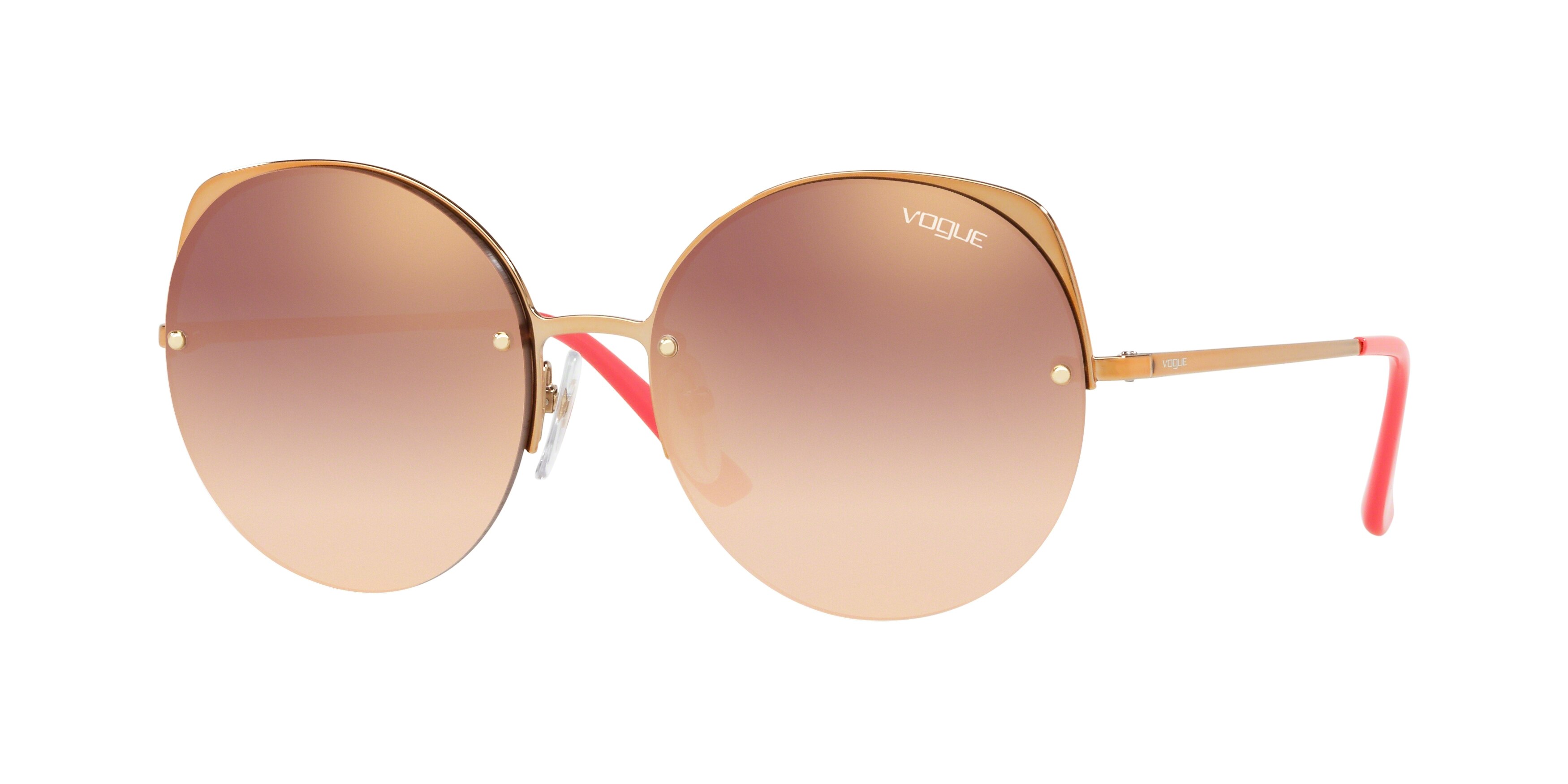  gradient pink mirror pink/light pink gold