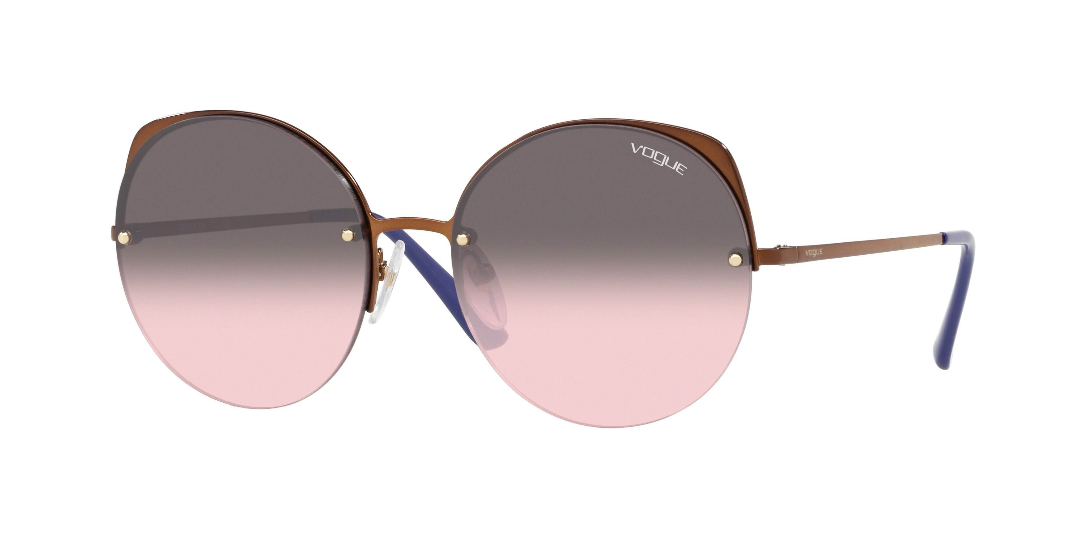 rose gradient grey mirror blue/copper