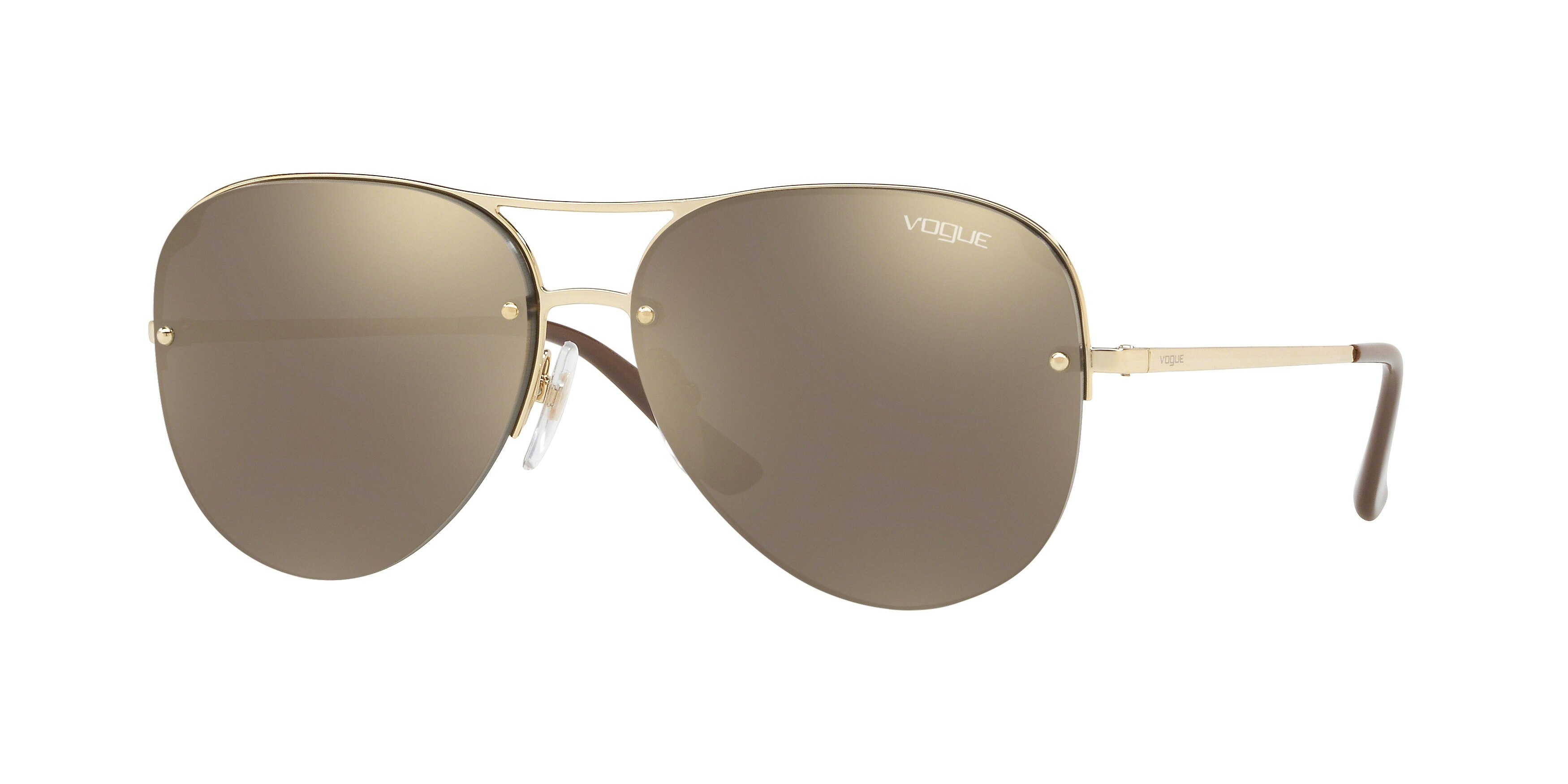  light brown mirror gold/pale gold