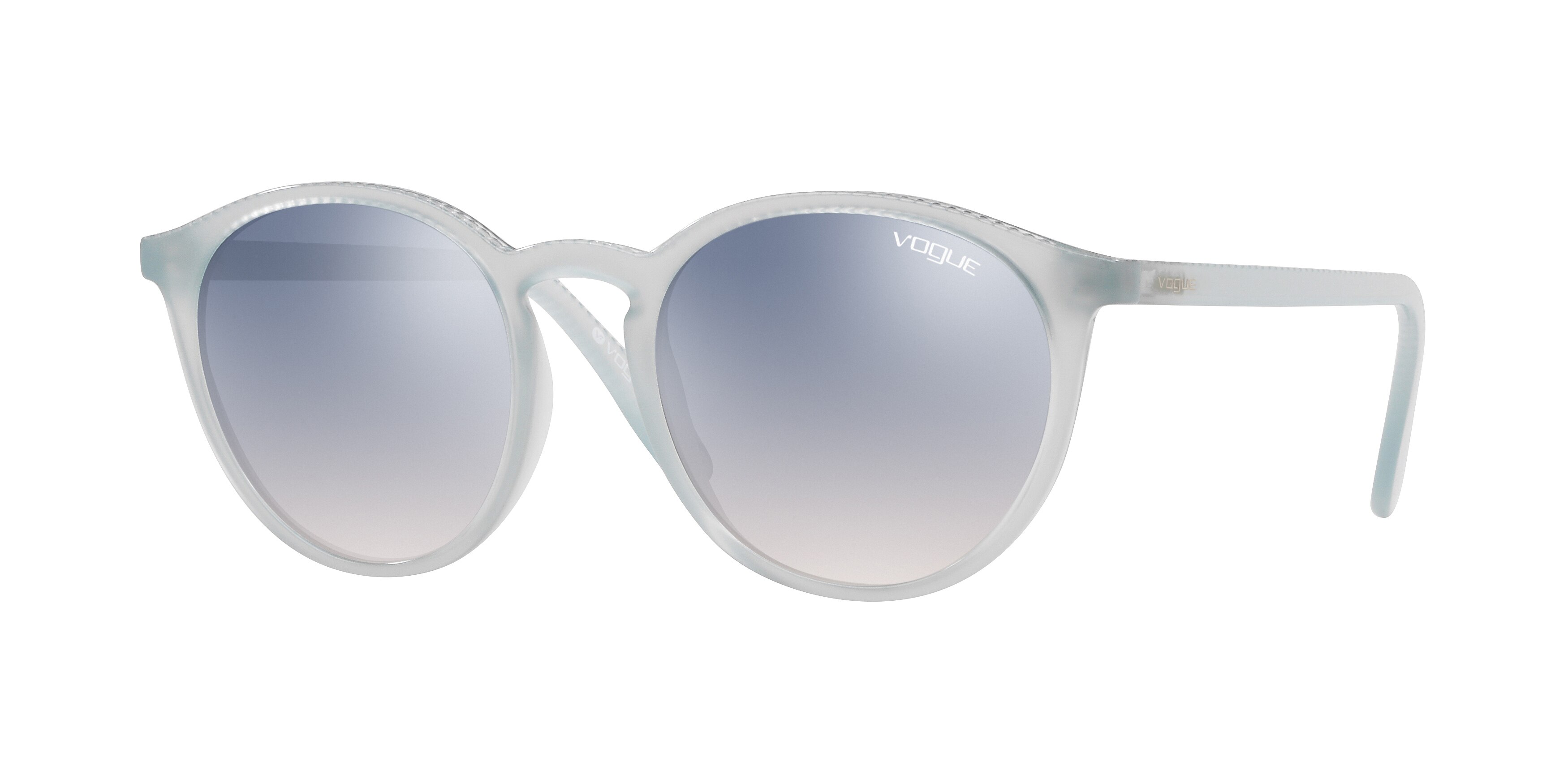  gradient blue mirror silver/opal azure