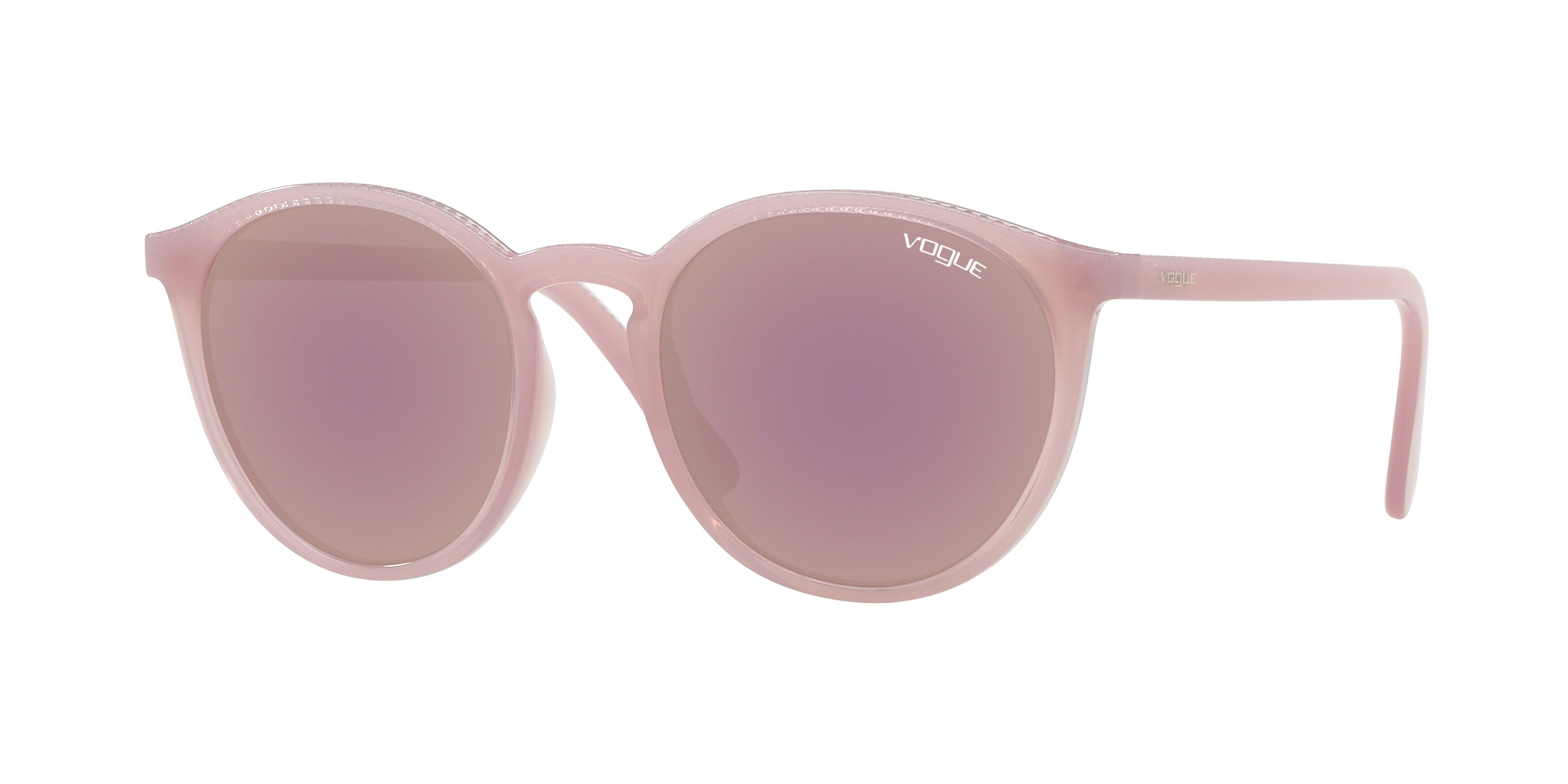  dark brown mirror pink/opal violet