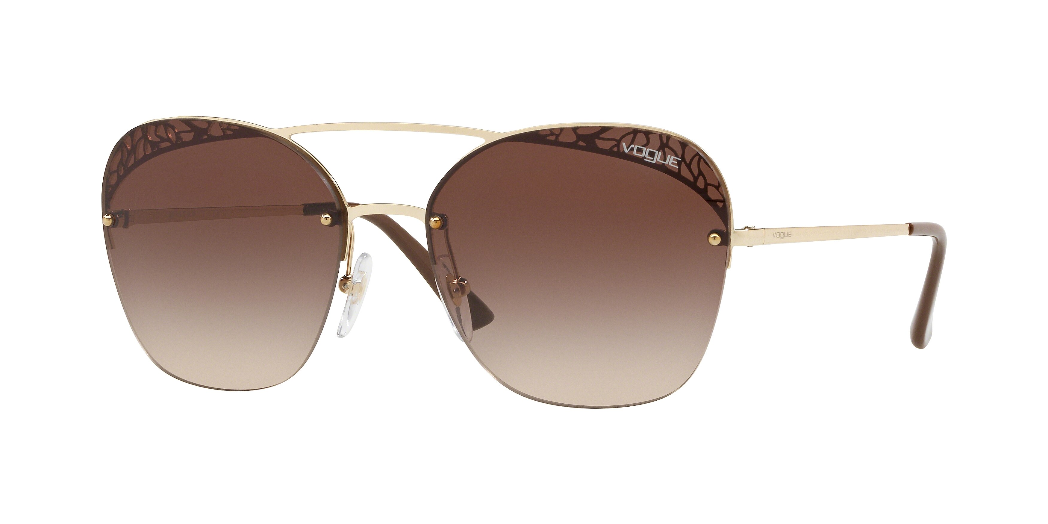  brown gradient/pale gold