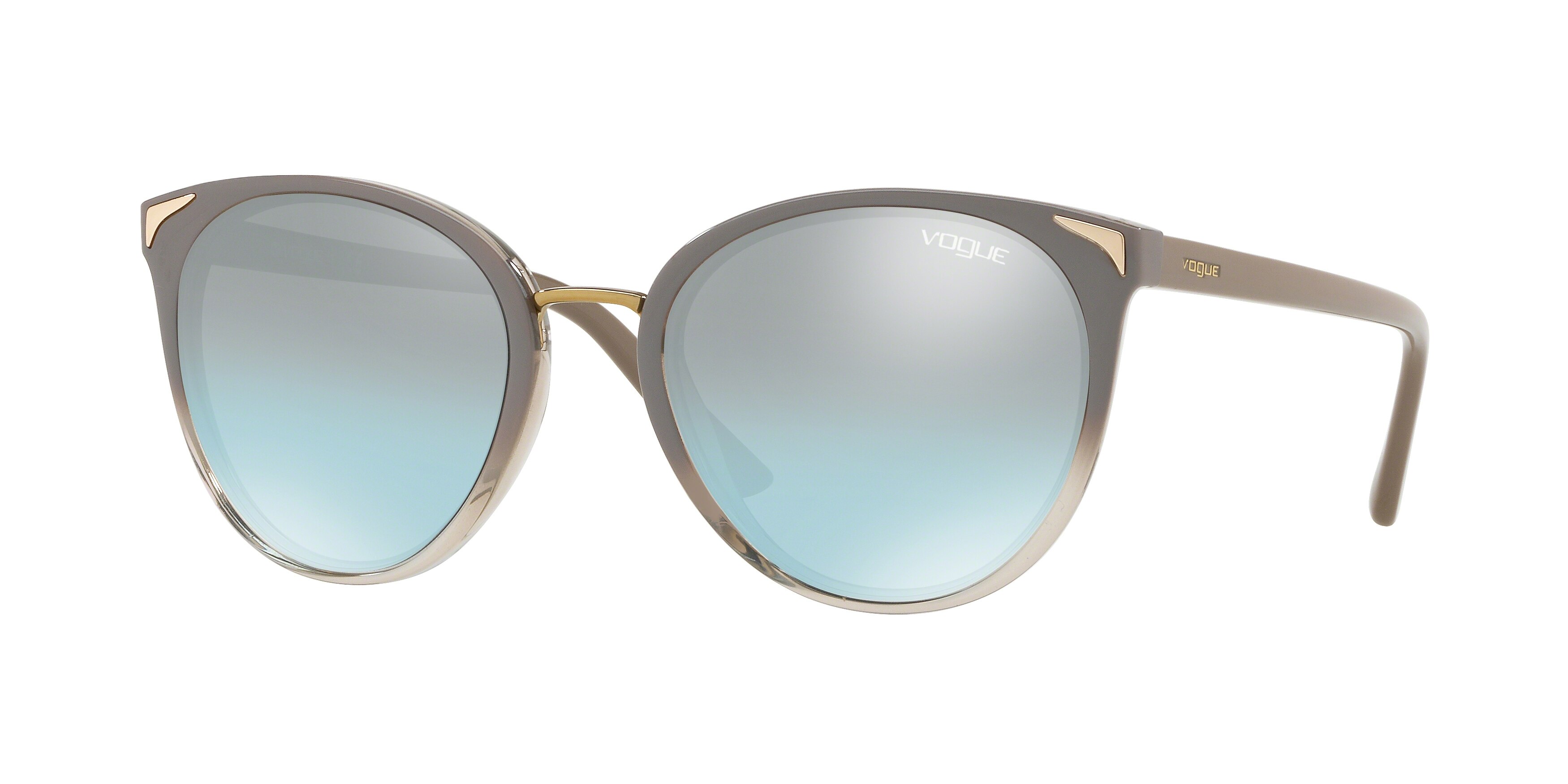  azure gradient mirror black/top sand grad sand transp