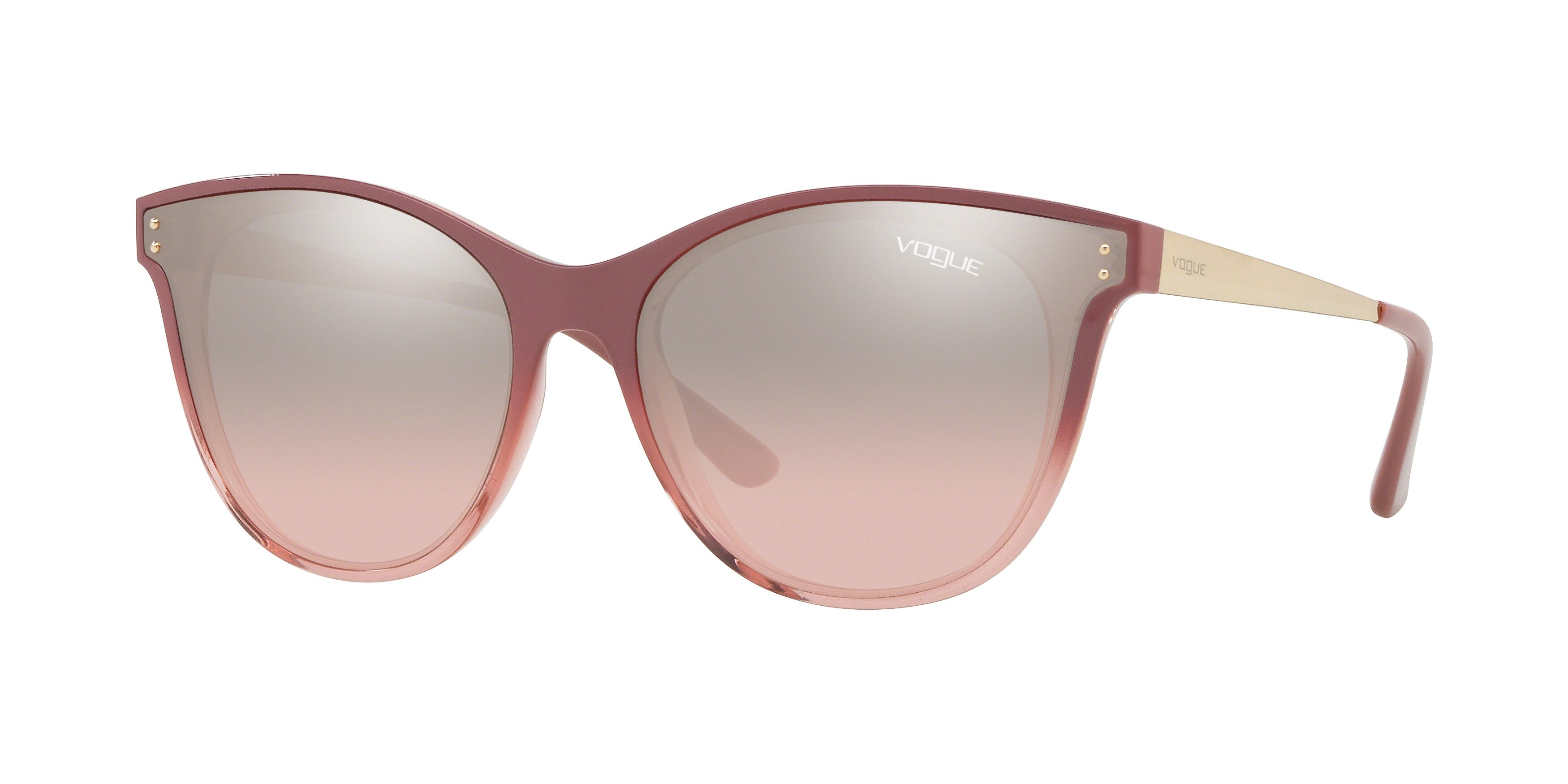  light pink mirror grad silver/transp pink grad antiuqe pink