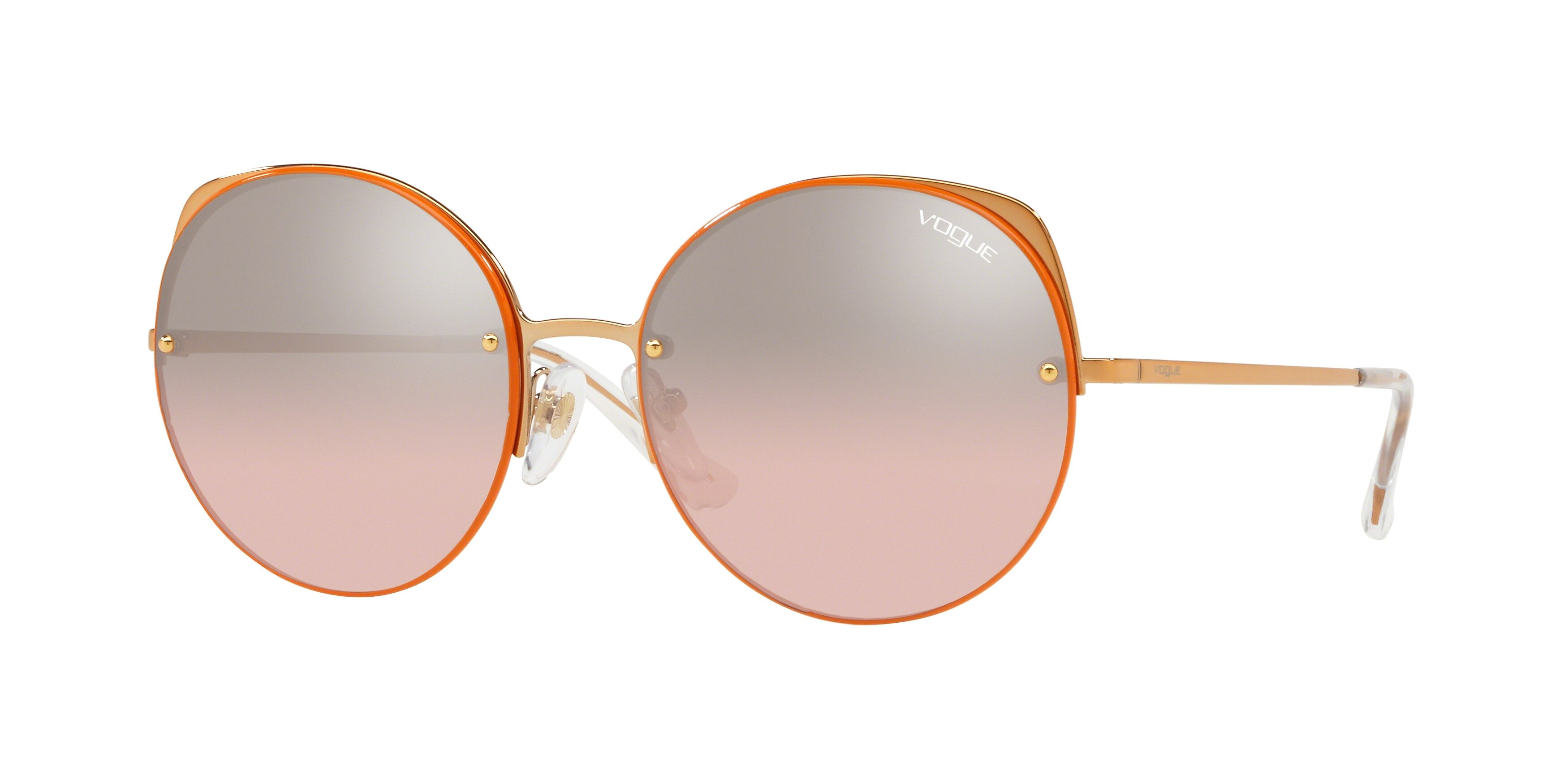 light pink mirror grad silver/rose gold