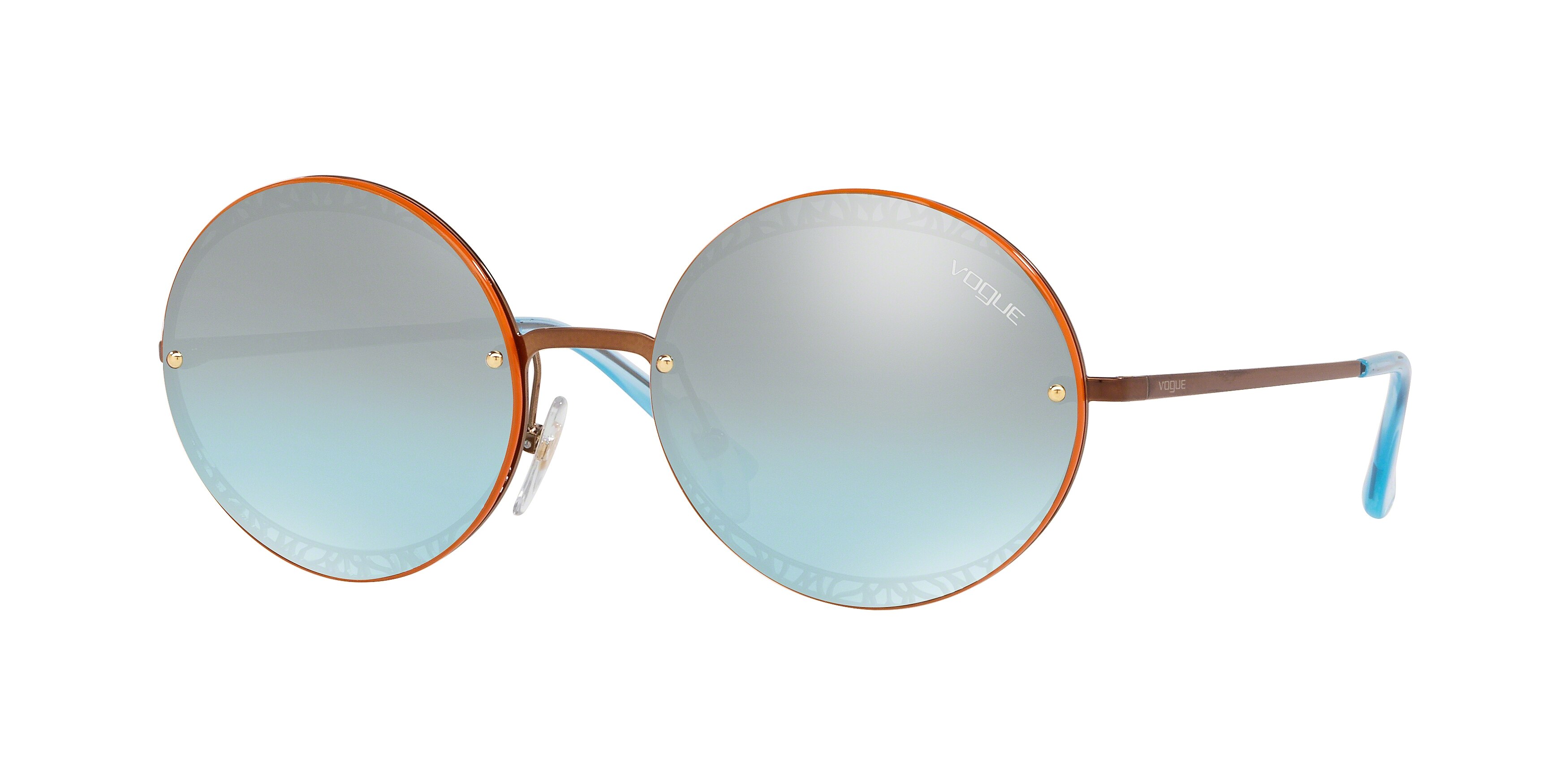  azure gradient mirror black/copper