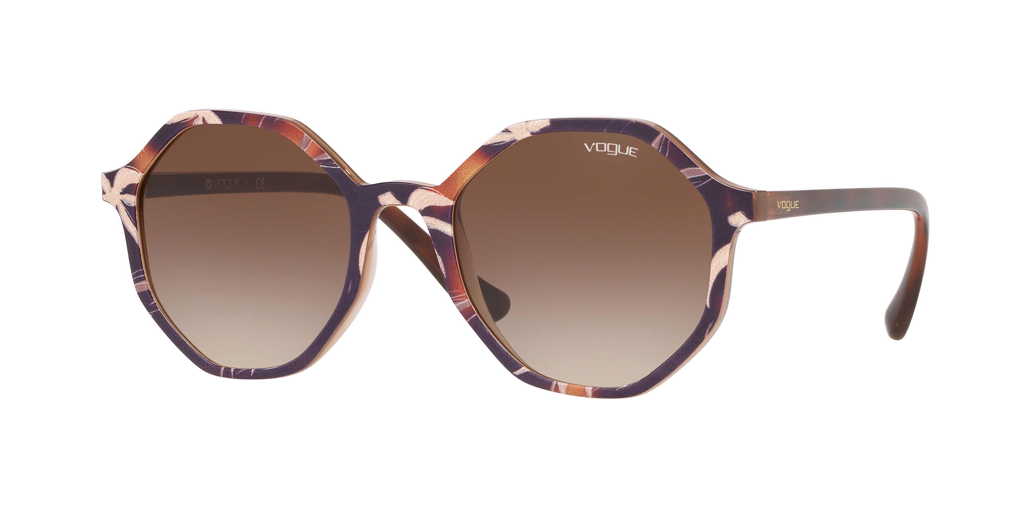  brown gradient/top havana/text beige brown